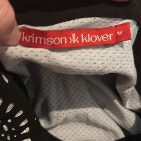 Krimson klover black jasmine laser cut cap sleeve dress size medium - Picture 7 of 7